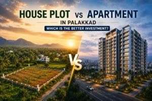 house plot vs apartment in palakkad 