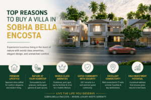 Top Reasons to Buy a Villa in Sobha Bela Encosta